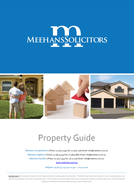 Property Law & Conveyancing Meehans Solicitors